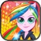 My Pony Heroes - Ever After Little Bratz Girl Big DressUp Games