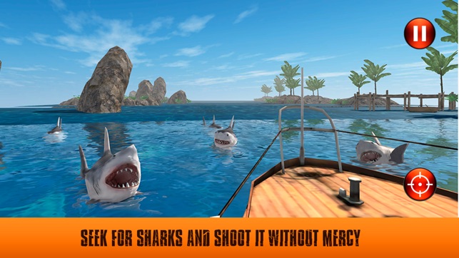 Monster Shark Huntin Safari Fishing Simulator Full(圖2)-速報App