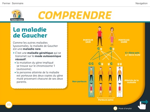 Maladie de Gaucher – e-Guide Visuel du Patient screenshot 4