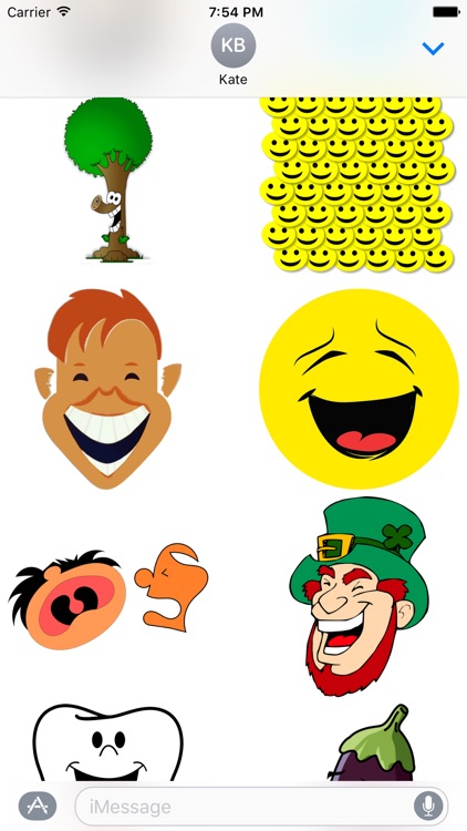 Laughing Stickers