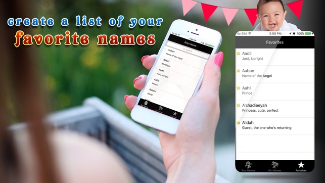 Islamic Baby Names Pro - Baby names & Girl names  with Meani(圖1)-速報App