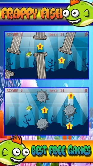 Super Splashy Fish Crush : Flappy Parrot-飛揚的小鳥支持復活和2個玩家(圖2)-速報App