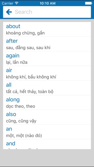 Tiếng Anh thông dụng, từ vựng thông dụng, simbo(圖5)-速報App