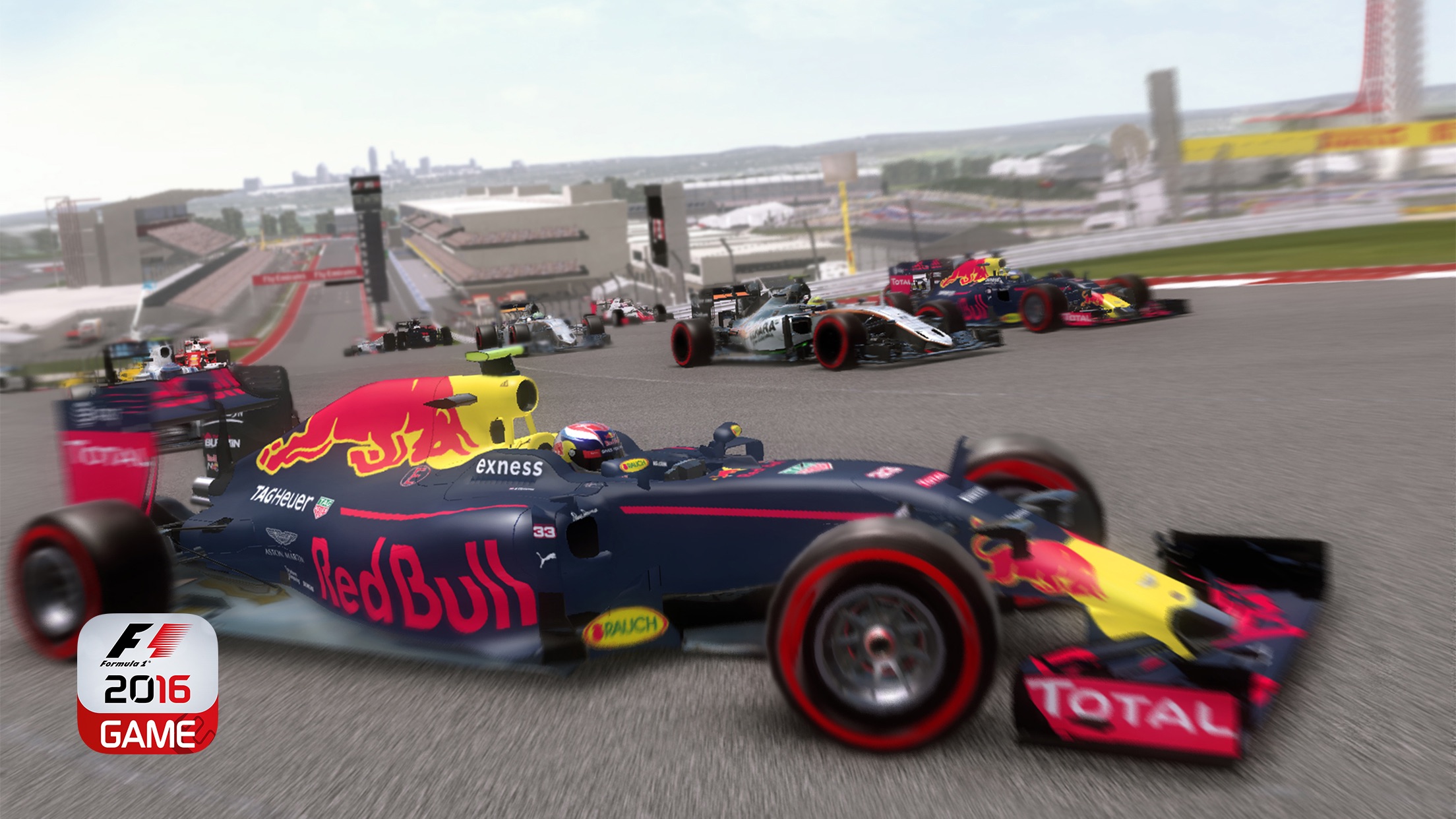 Screenshot do app F1 2016