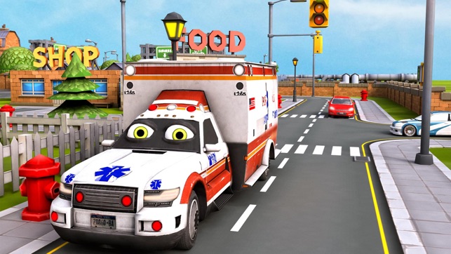 Kids Ambulance Driving Simulator