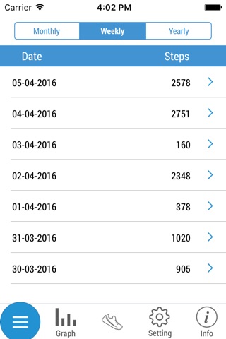 Pedometer - Fitness Tracker screenshot 3