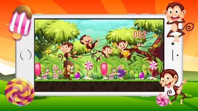 FRUIT CANDY MONKEY JUNIOR ANIMALS RUNNER FOR KIDS 1.0 IOS
