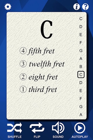 Ukulele Notes Flash Cards screenshot 4