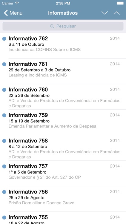 Informativos do STF