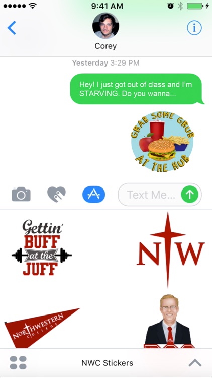 Northwestern College Sticker Pack