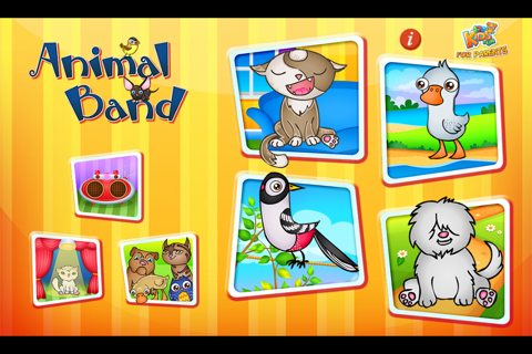 123 Kids Fun ANIMAL BAND Free Kids Top Music Games - náhled