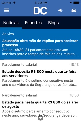 Diário de Canoas screenshot 2
