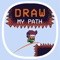 Draw My Path is a game where you use your skills drawing the way to help the character overcome obstacles and survive, taking him to the end of the stage;