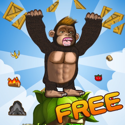 Dancing Gorilla Free Icon