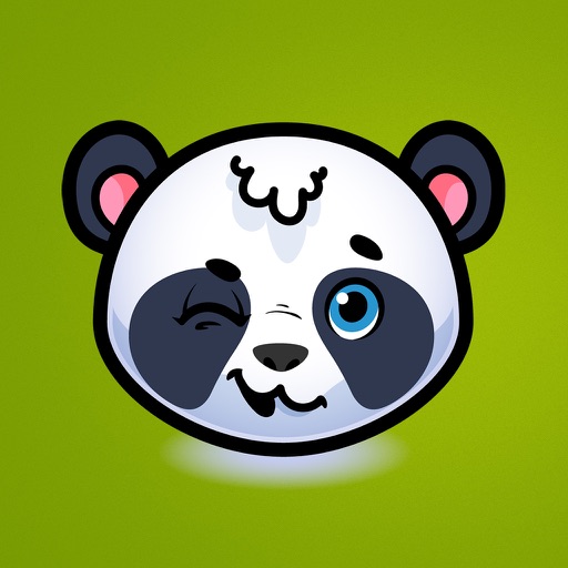 Emotion Panda Sticker - Emoji icon