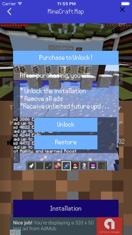 Redstone mansion map for Minecraft PE