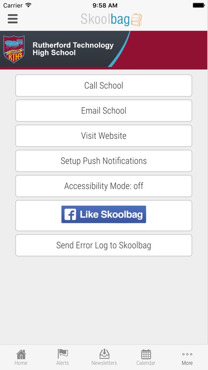 Rutherford Technology High School - Skoolbag screenshot-3