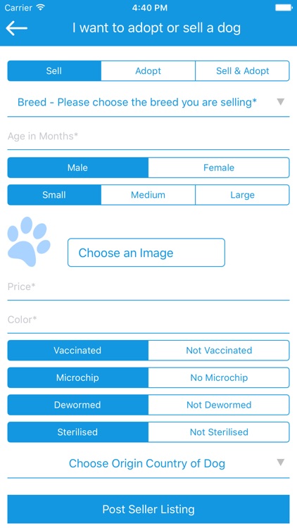 Adopt Buy Dogs Shop