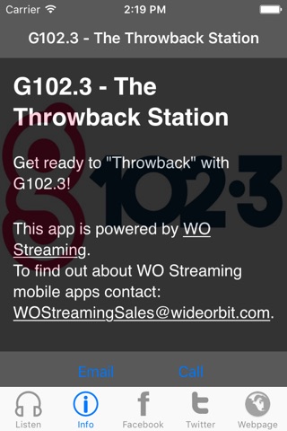 G102.3 - The Throwback Station screenshot 2