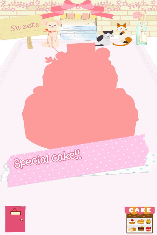 SweetsParadise - Cute Sweets Shop Game screenshot 2