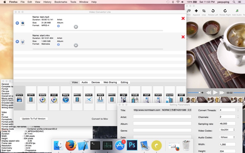 Video Convertor Lite Screenshot