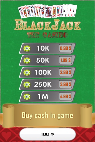 Blackjack The Casino - Basic & Pro Player screenshot 3