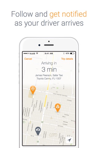Safar Taxi - The Saudi Taxi Application screenshot 4