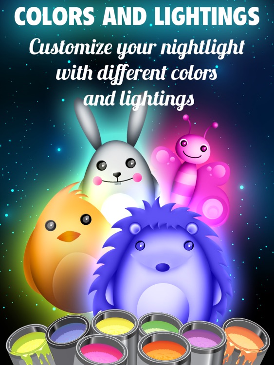 Baby Night Light HD screenshot-3