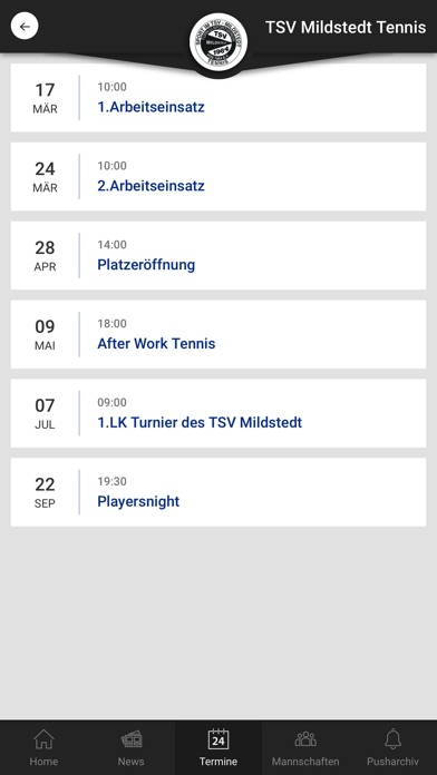 TSV Mildstedt Tennis screenshot 4