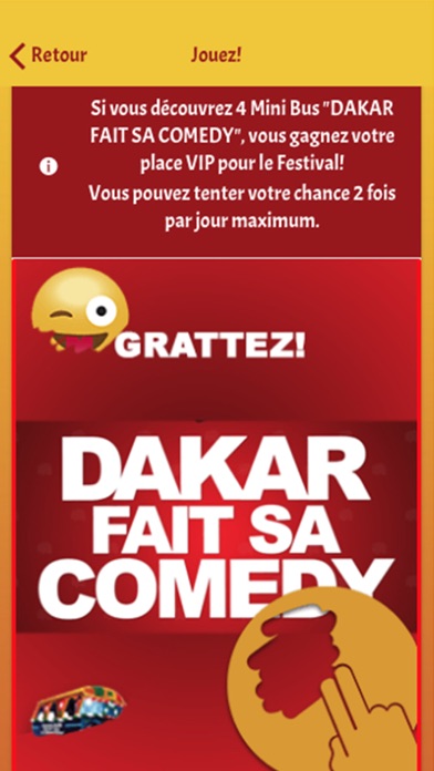 How to cancel & delete DAKAR FAIT SA COMEDY from iphone & ipad 4