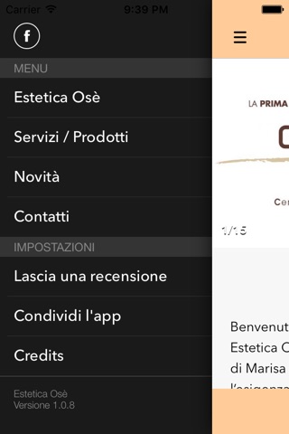 Estetica Osè screenshot 2