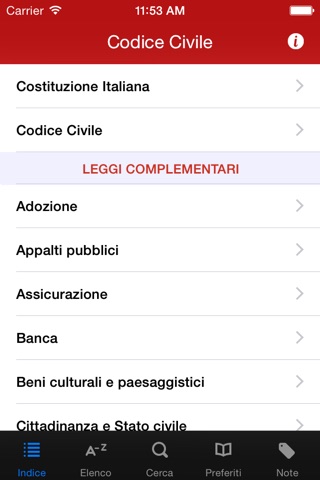 Codice Civile ME screenshot 2