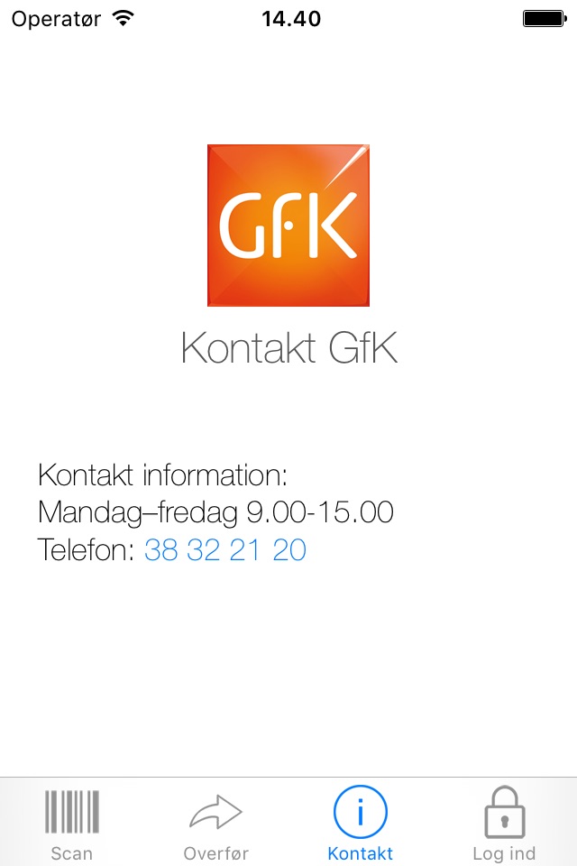 GfK Scanner screenshot 3