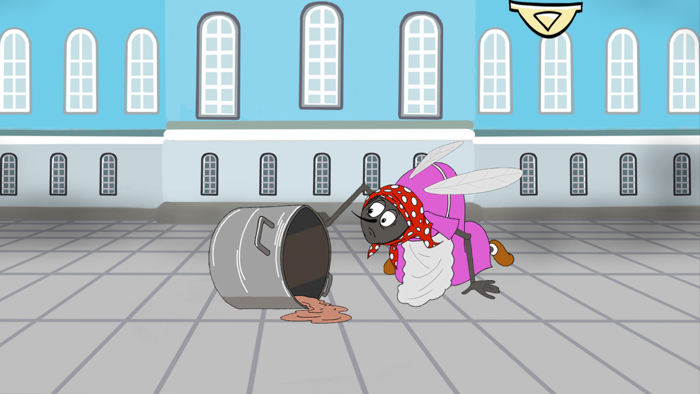 Una mosca avida.I bambini racconto per M. Bulatova