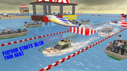 How to cancel & delete Speed Boat Water Sports Racing Simulator 3D – Extreme Stunts and Swimming Adventure from iphone & ipad 1
