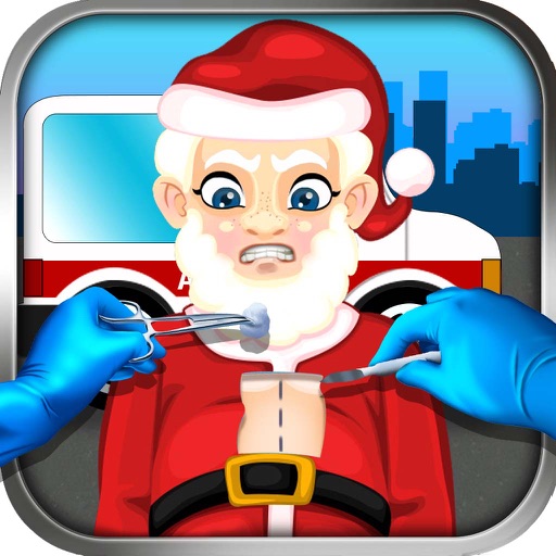 Santa Surgery Doctor Hospital - christmas virtual baby spa make-up games for girls! iOS App