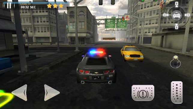 3D Police Car Parking Free - 停車場免費遊戲(圖2)-速報App