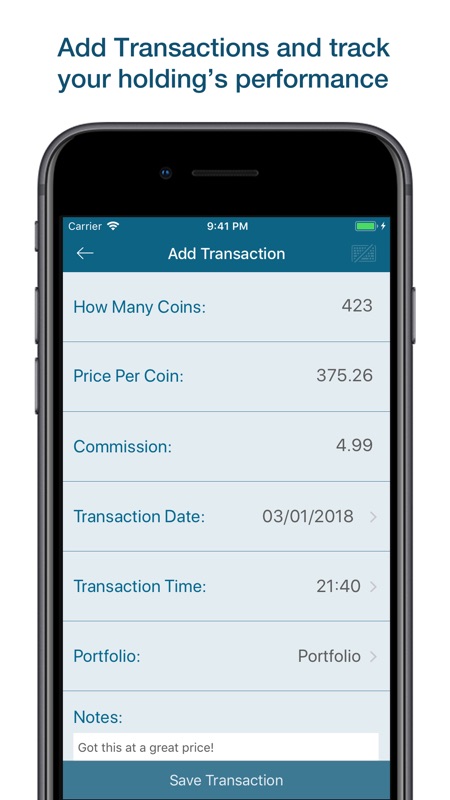 cryptocurrency holdings tracker