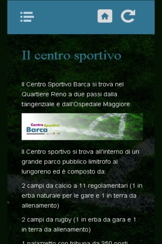 Centro sportivo Barca screenshot 2