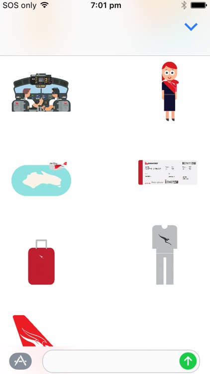 Qantas Stickers