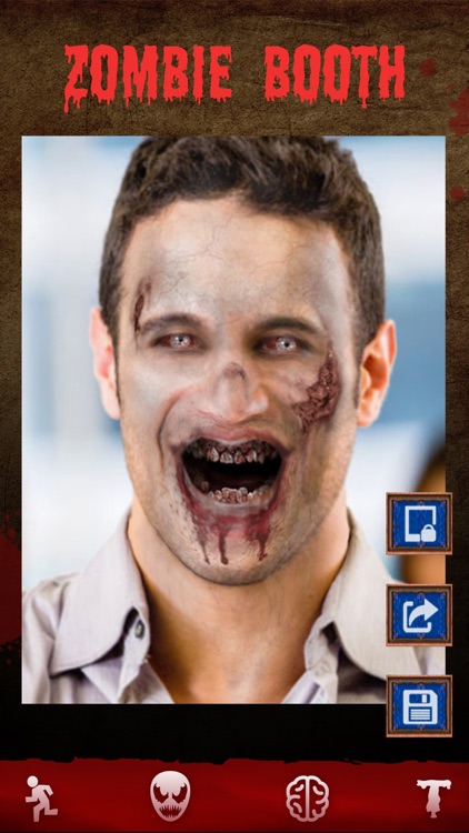 Zombie Games - Face Makeup, Halloween Photo Booth