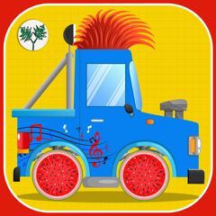 Little Tractor Builder Factory and Build Trucks for Kids