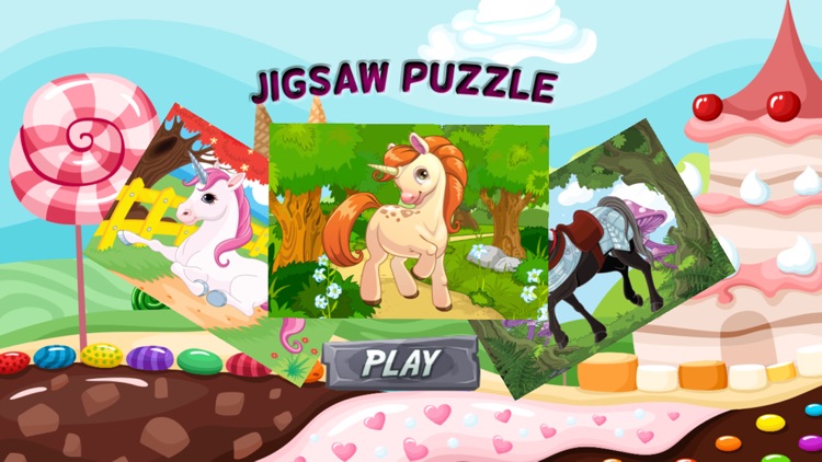 My Fairy Pony Unicorn Jigsaw Puzzle Coloring Book