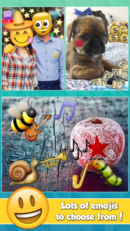 Insta Emoji Photo Editor- Add Cool Emoticon Stickers to your Pictures screenshot-3