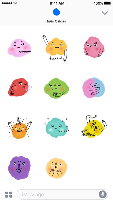 Blobs Stickers screenshot 3
