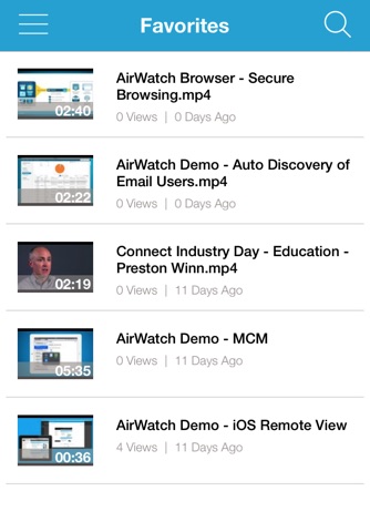 AirWatch Video screenshot 2