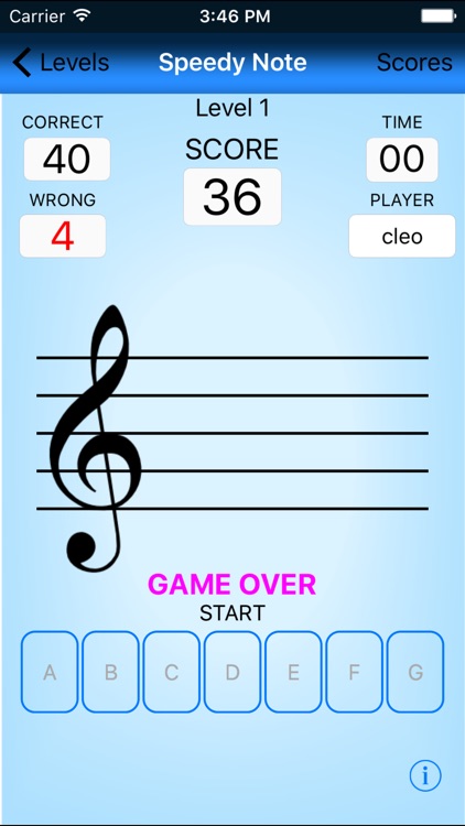 Speedy Note - Treble Clef: Learn to Read Music