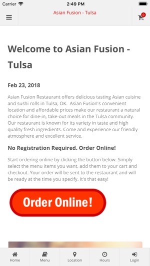 Asian Fusion Tulsa