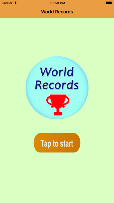 How to cancel & delete Best World Records from iphone & ipad 1