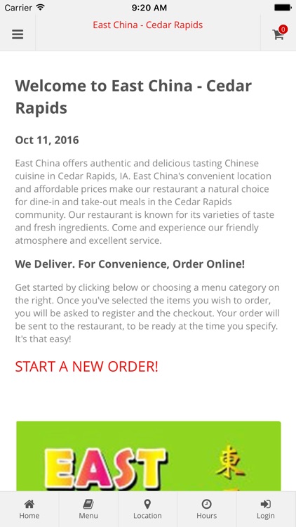 East China - Cedar Rapids